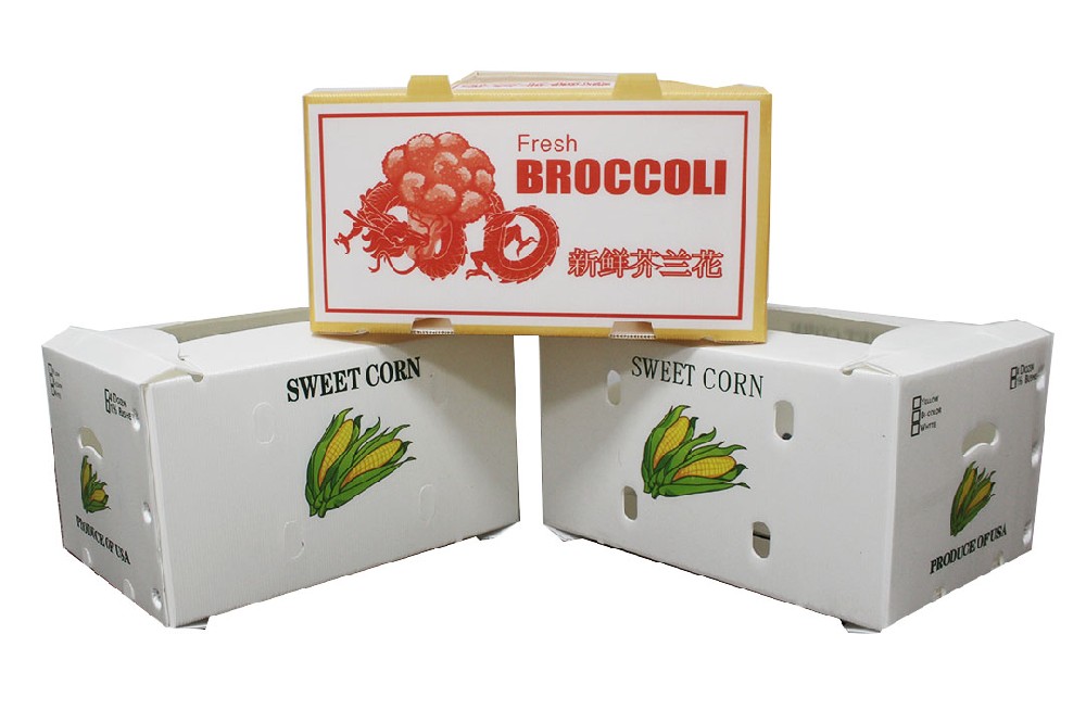 出口果蔬箱，多色印刷