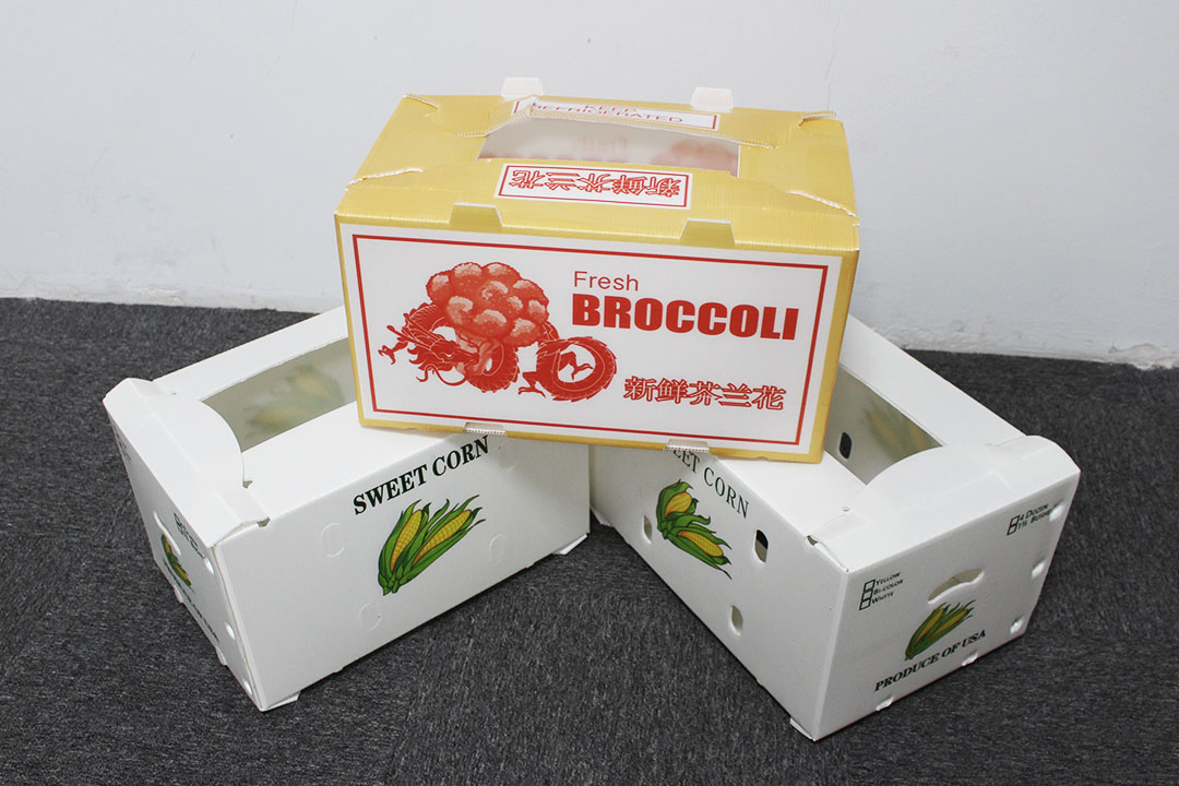 出口果蔬箱，多色印刷